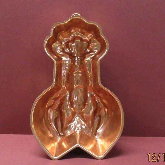 Vintage Kitchen Copper Lobster Gelatin Pan Mold Kitchen Wall Art